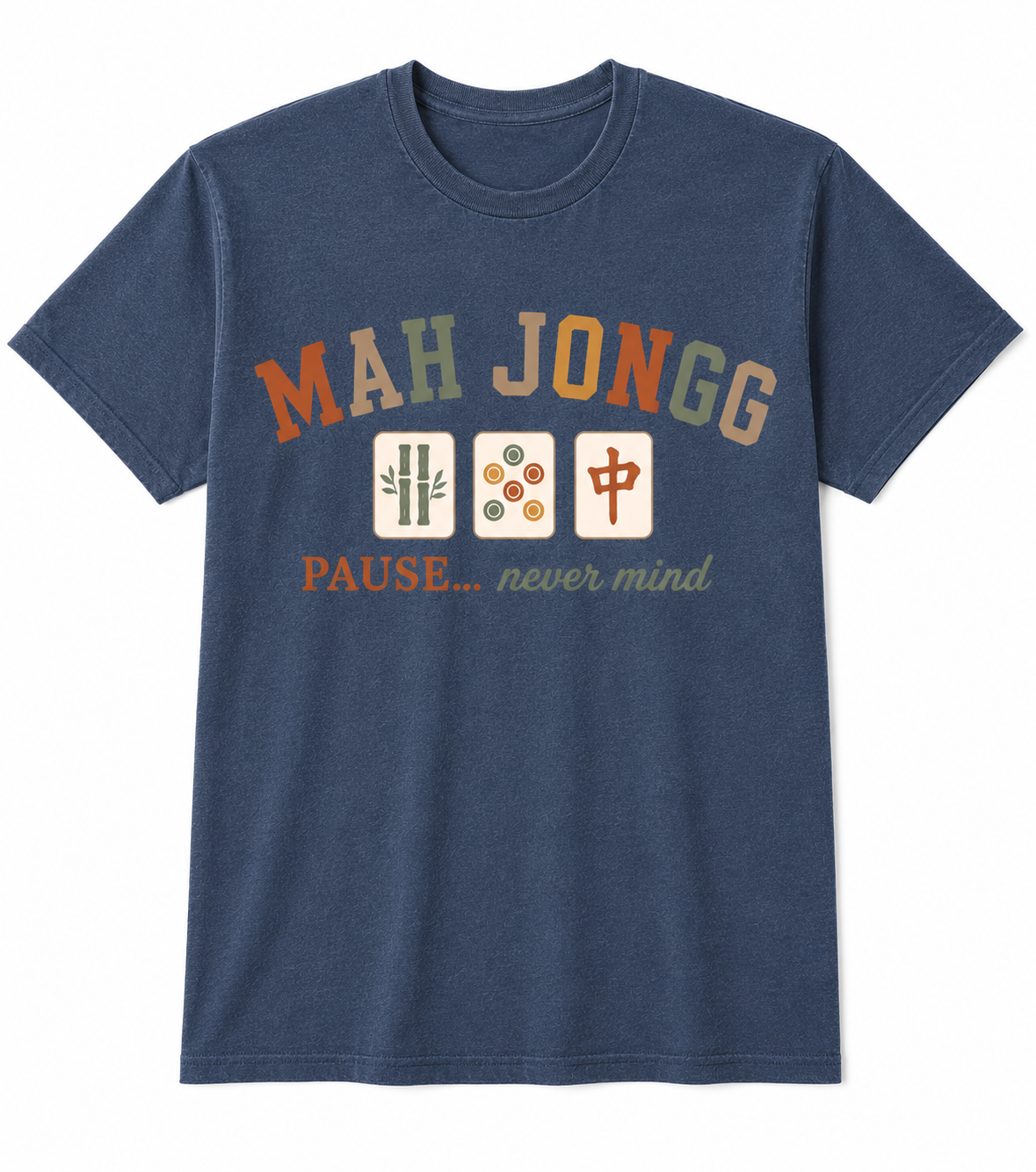 Mahjong - Pause...never mind Tee