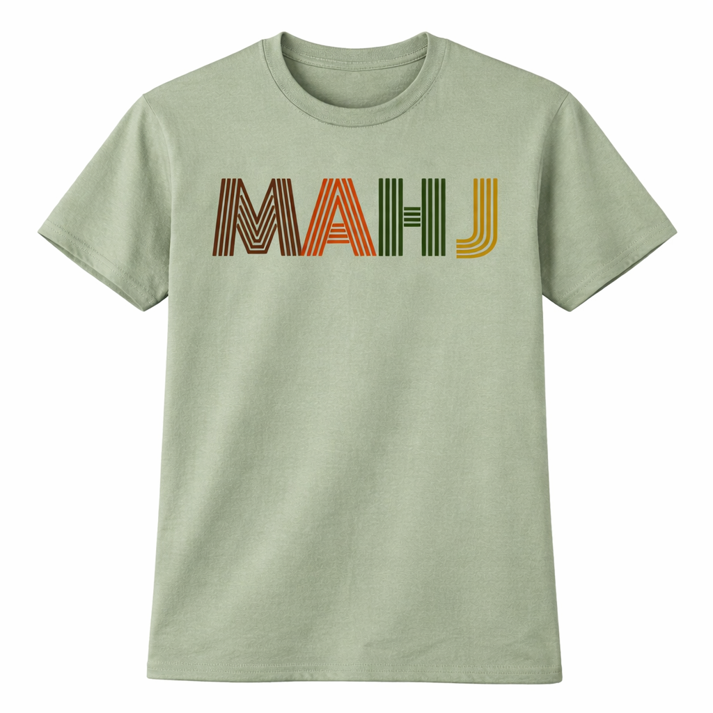 Mahjong - The Line Letters Tee