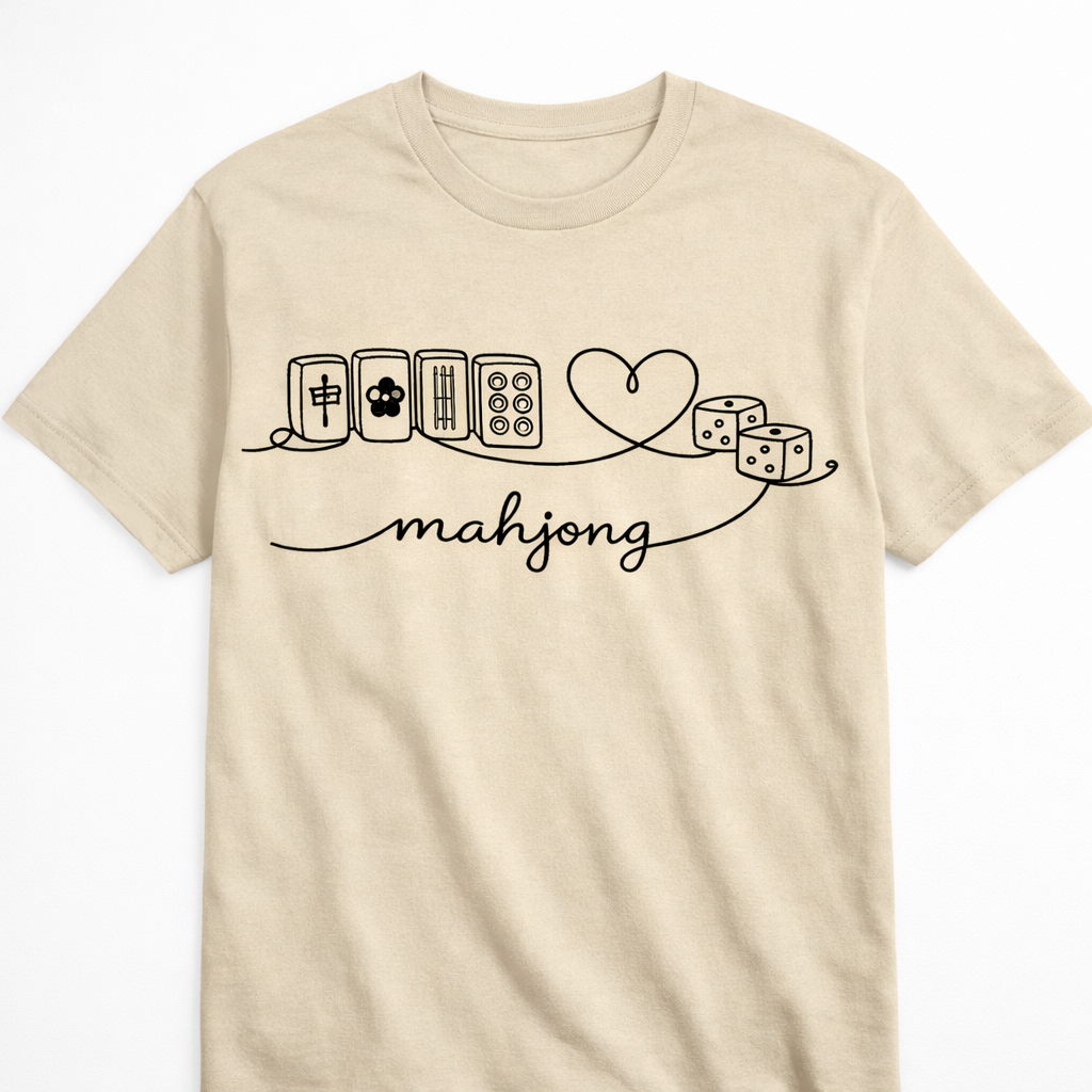 Mahjong - The Heart Scroll Tee
