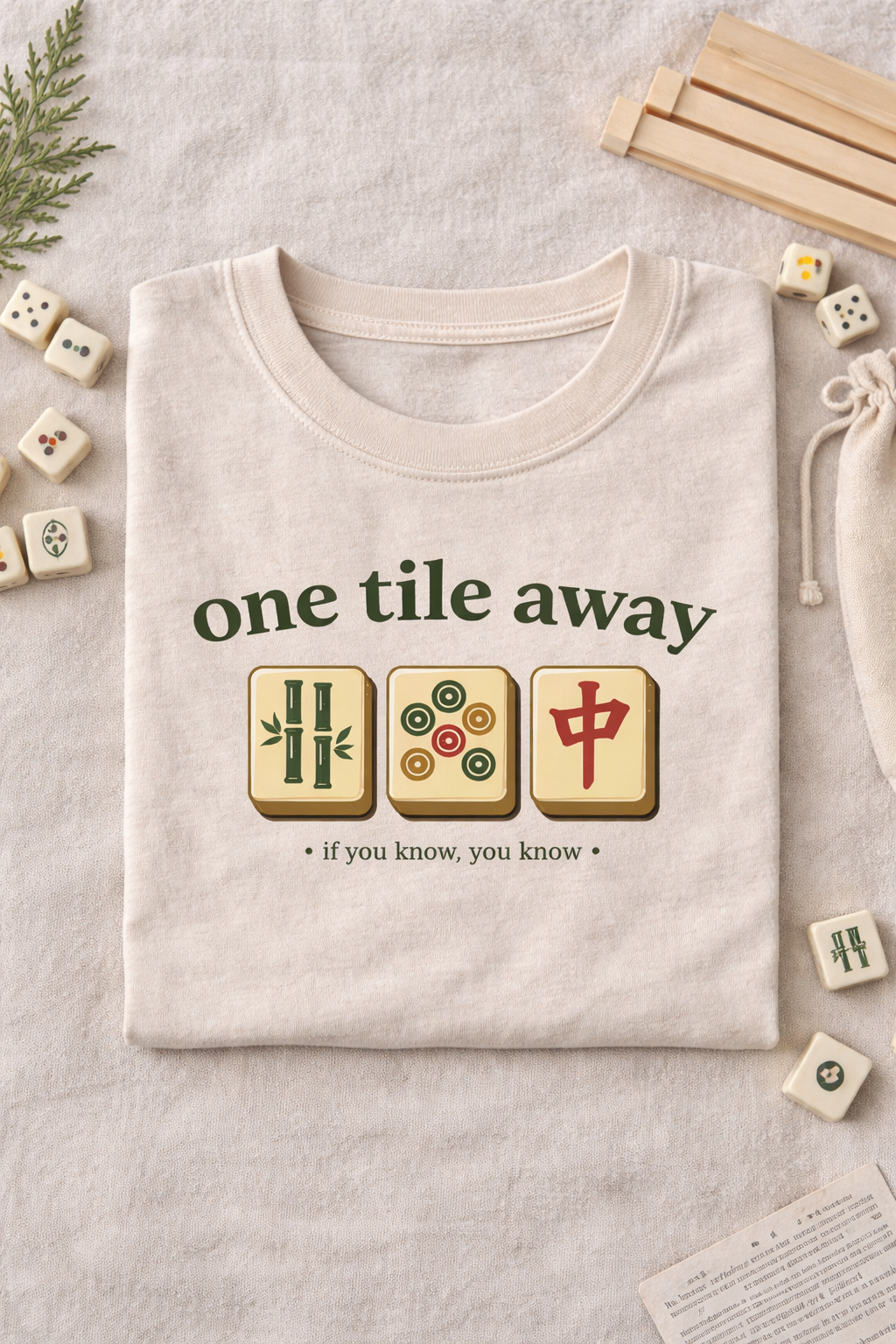 Mahjong - The One Tile Away Tee