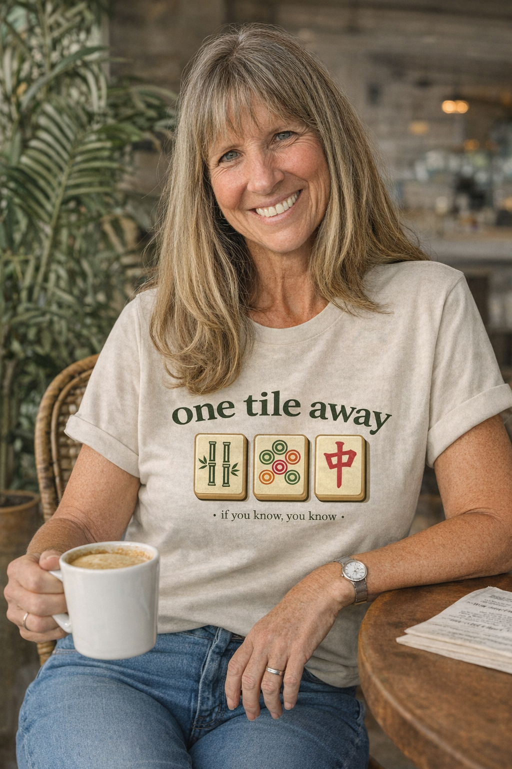 Mahjong - The One Tile Away Tee